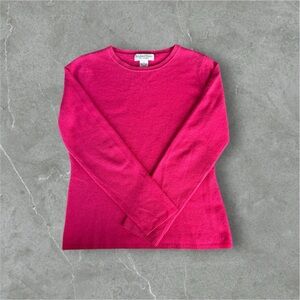 André Oliver Pure Cashmere Pink Women’s Sweater Top